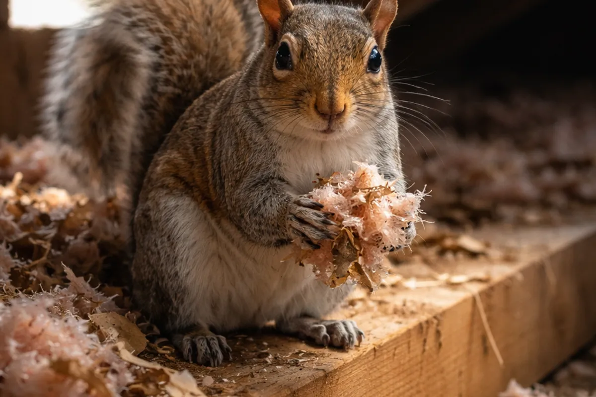 Squirrel attic inspection context