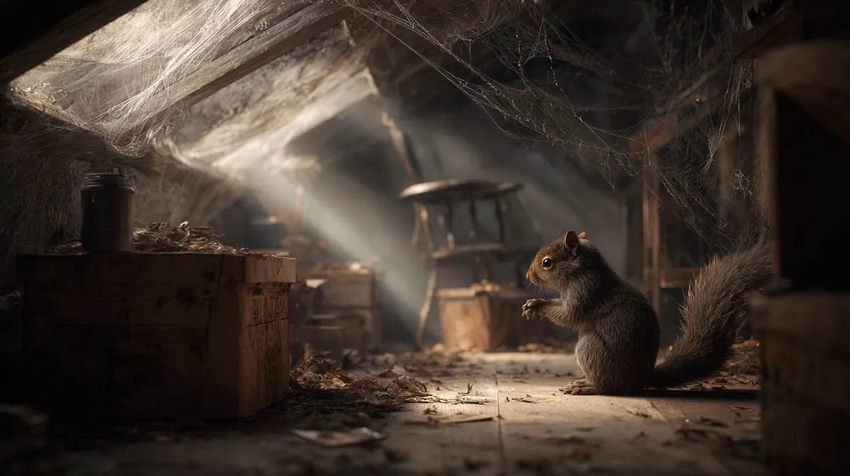 Squirrel removal service documentation